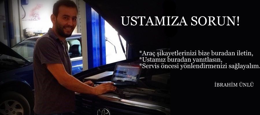 bostanci toyata servisi ustaya sor